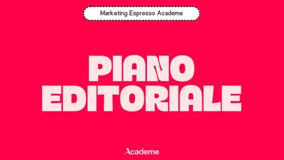 Piano Editoriale