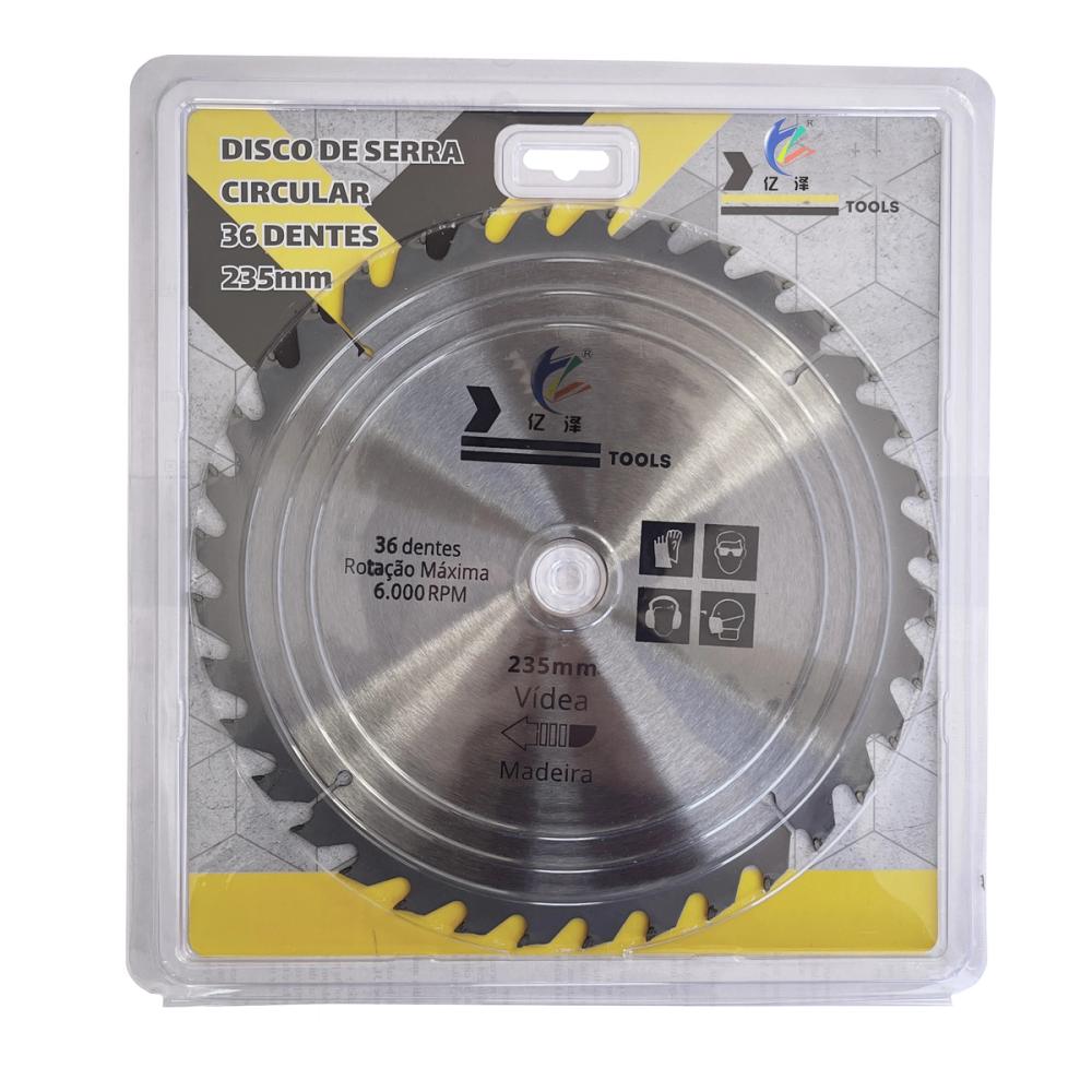 9 inch 235mm 36T circular saw blade for general purpose wood cutting