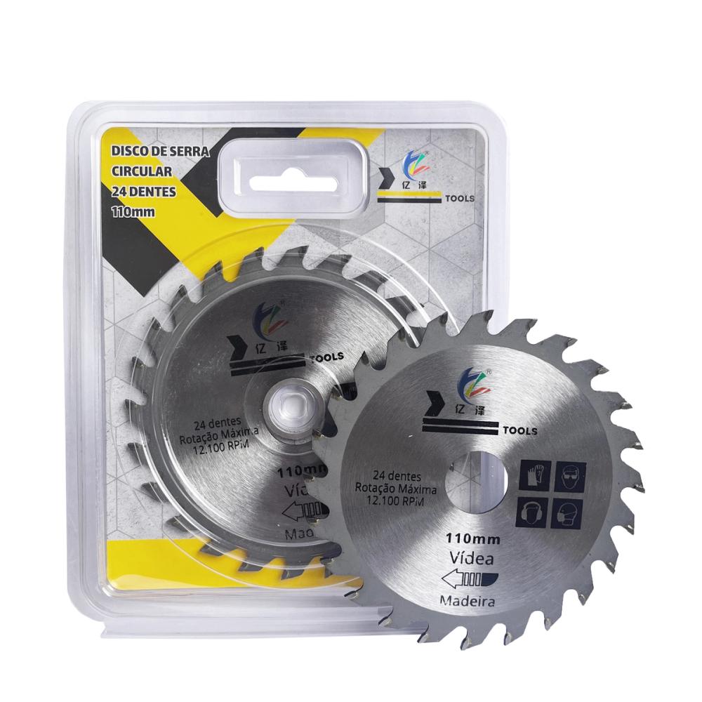 110mm 24T TCT circular saw blade for wood cutting