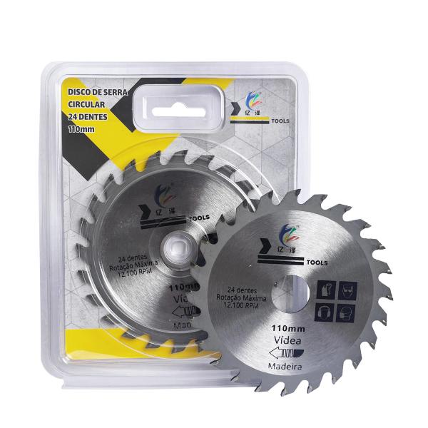 110mm 24T TCT circular saw blade for wood cutting