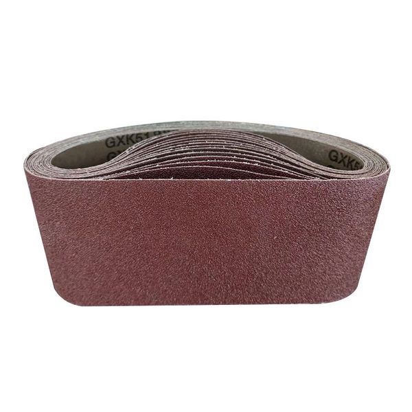 Premium GXK51 aluminum oxide sanding belt for industrial grinding