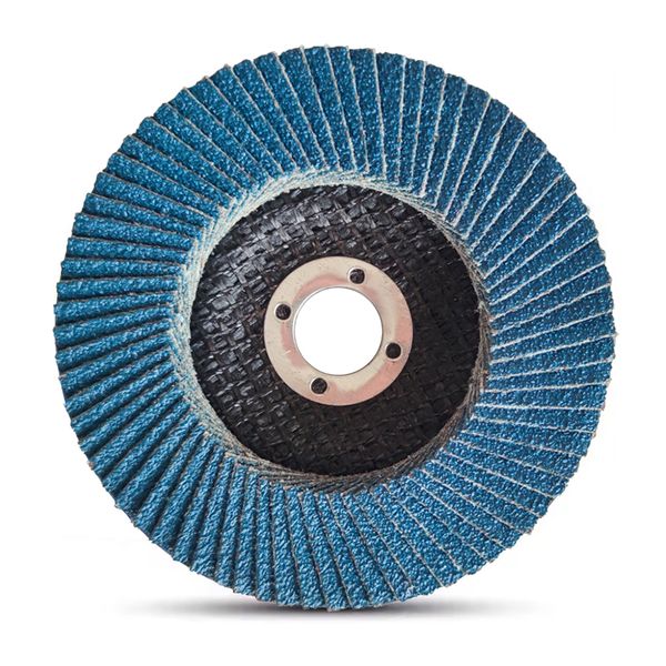 4 inch 100x22mm flap disc with Kingcattle KX663 zirconia abrasive cloth for metal grinding