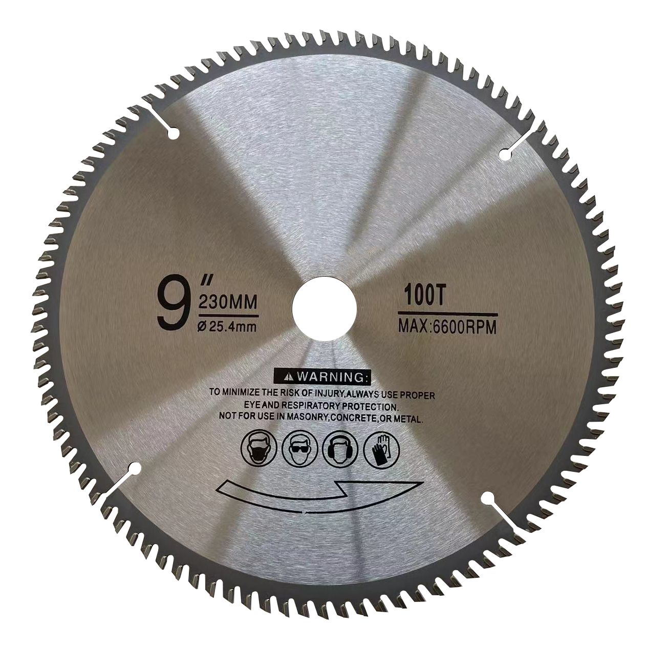 9 inch 230mm 100T circular saw blade for fine wood finishing