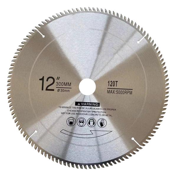 12 inch 300mm 120T circular saw blade for fine wood finishing