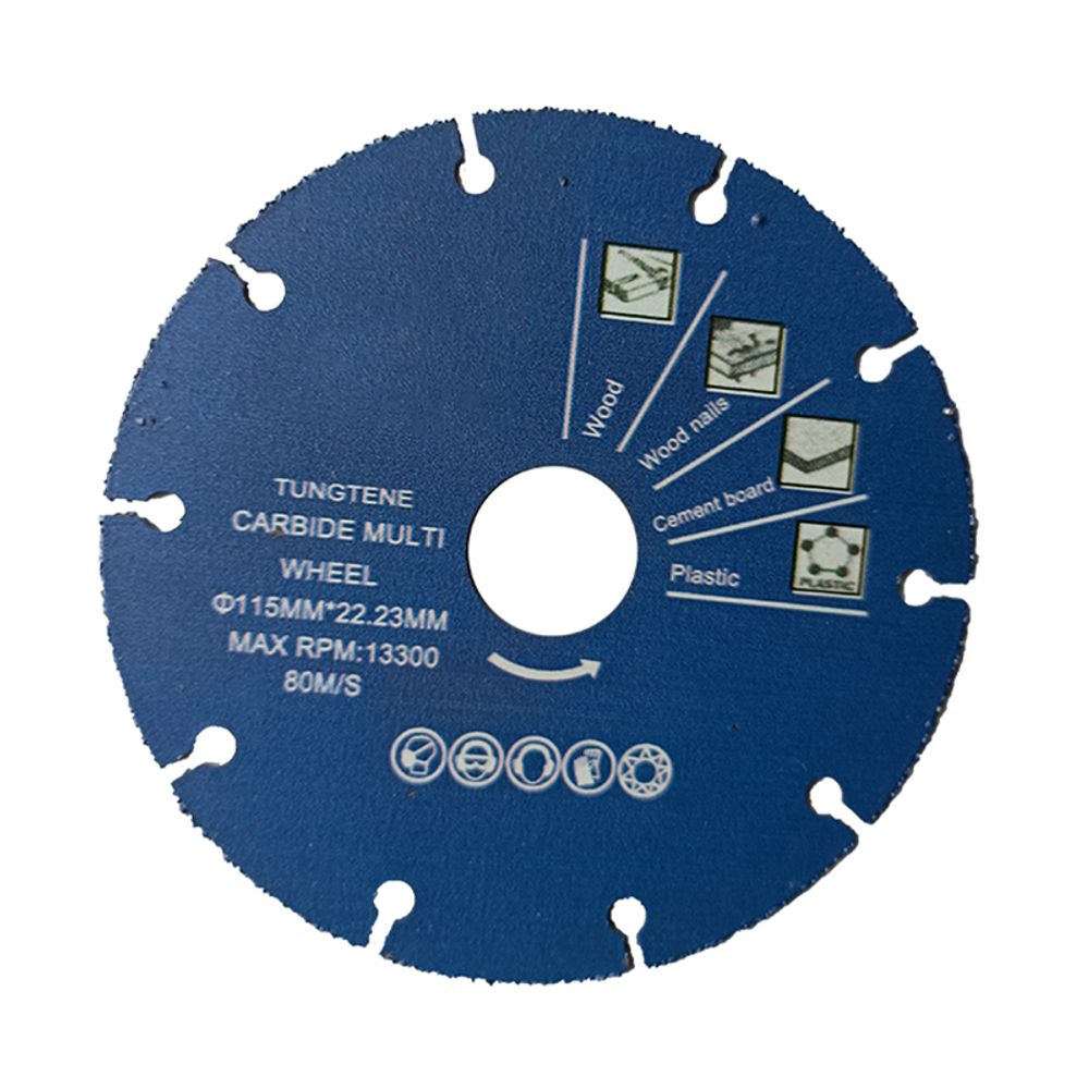 115mm tungsten carbide multi-wheel cutting disc for angle grinder.