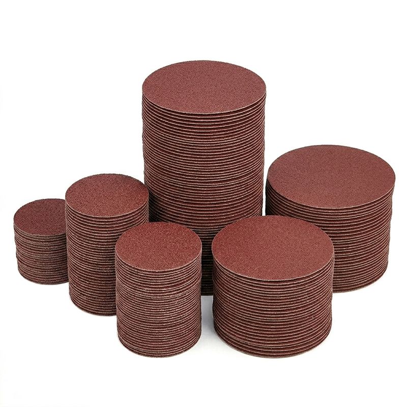 Professional Aluminum Oxide Sanding Discs - Full Range (4" to 9") for Industrial Sanding