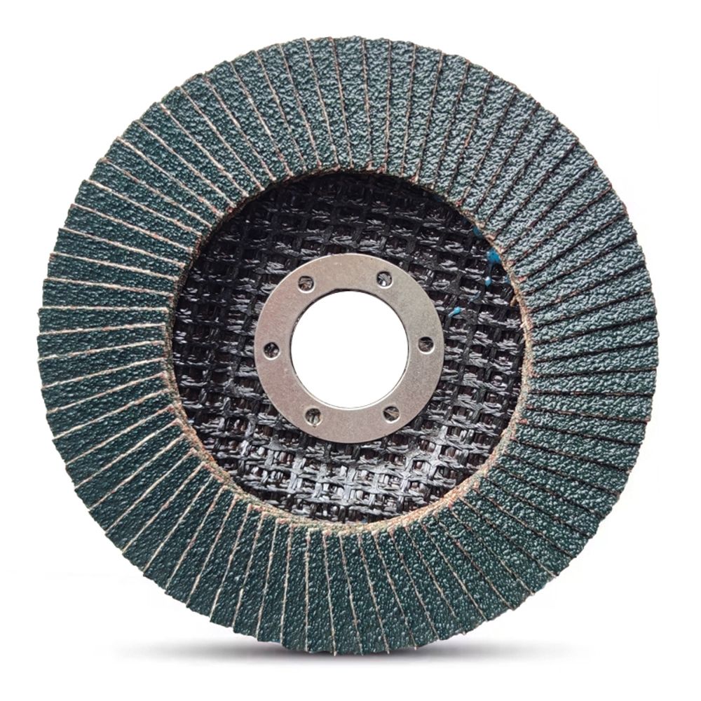4.5 inch 115x22mm VSM ZK765X industrial zirconia flap disc