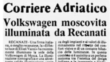 Volkswagen Moscovita Illuminata Da Recanati