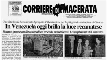 In Venezuela oggi brilla la luce recanatese