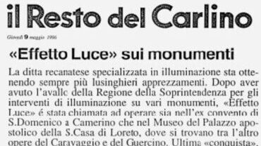 Effetto Luce sui monumenti