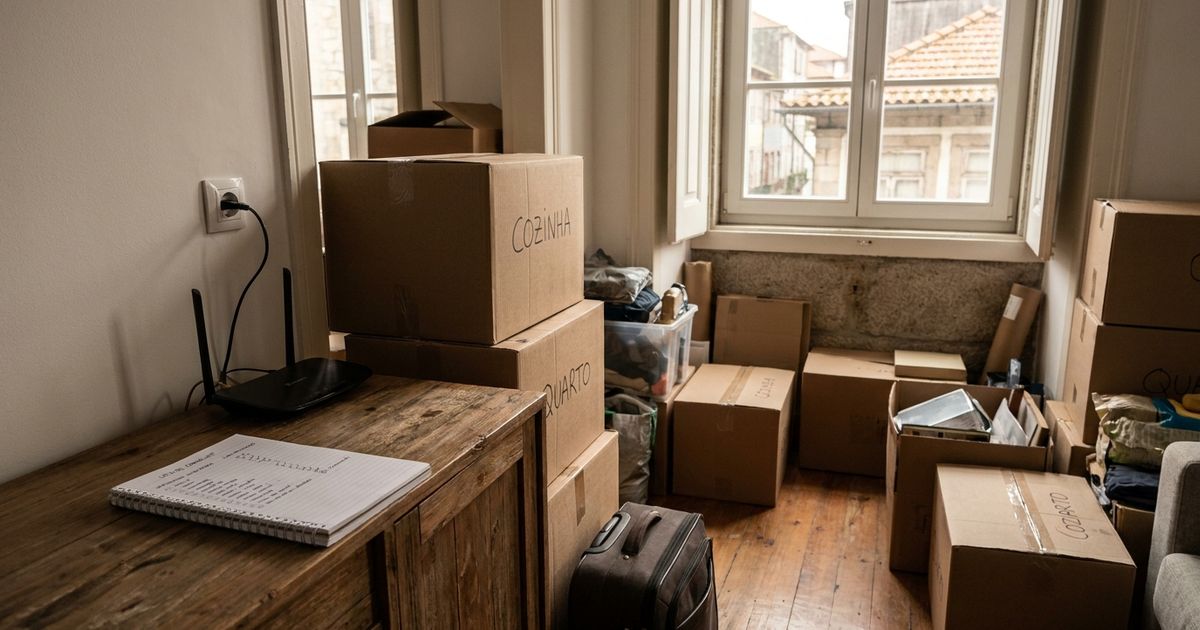 Alterar água, luz, gás e internet na mudança no Porto e em Gaia