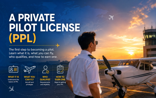What Is a PPL? Understanding the Private Pilot License — Your First Step to Becoming a Pilot