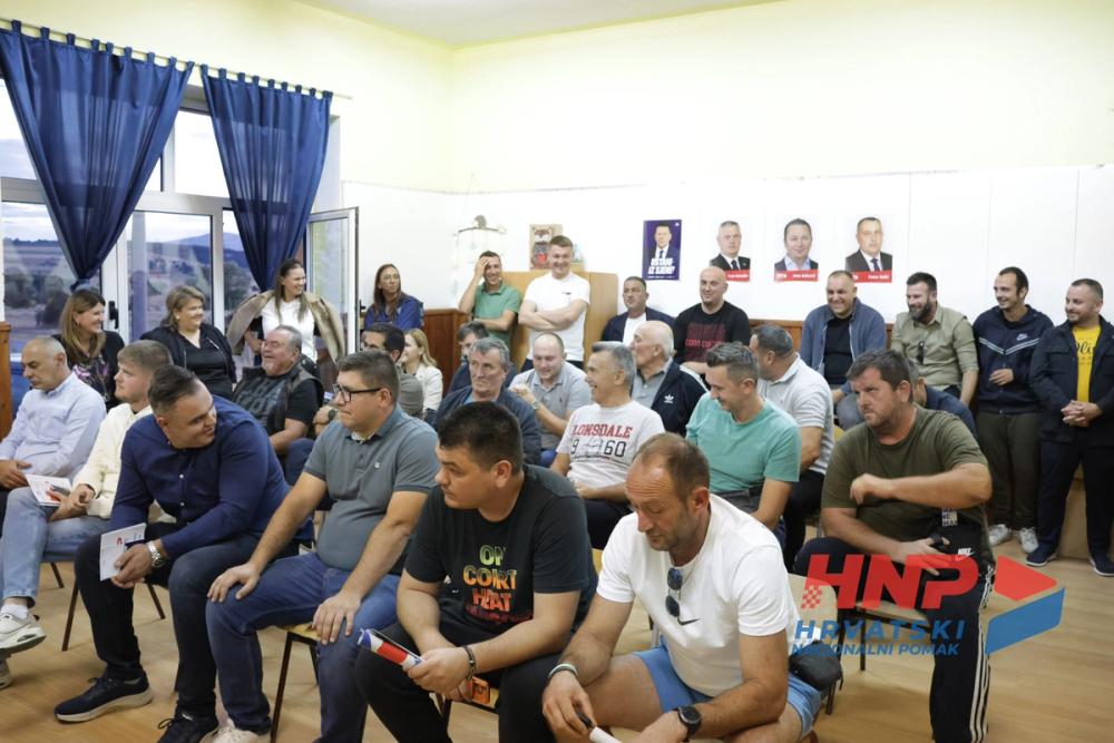 Hrvatski nacionalni pomak održao predizborne skupove u Mokronogama i Sarajlijama