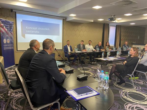 Ministar pravosuđa i uprave HBŽ i Šef tima za borbu protiv korupcije na prvom sastanku tijela za borbu protiv korupcije u BiH