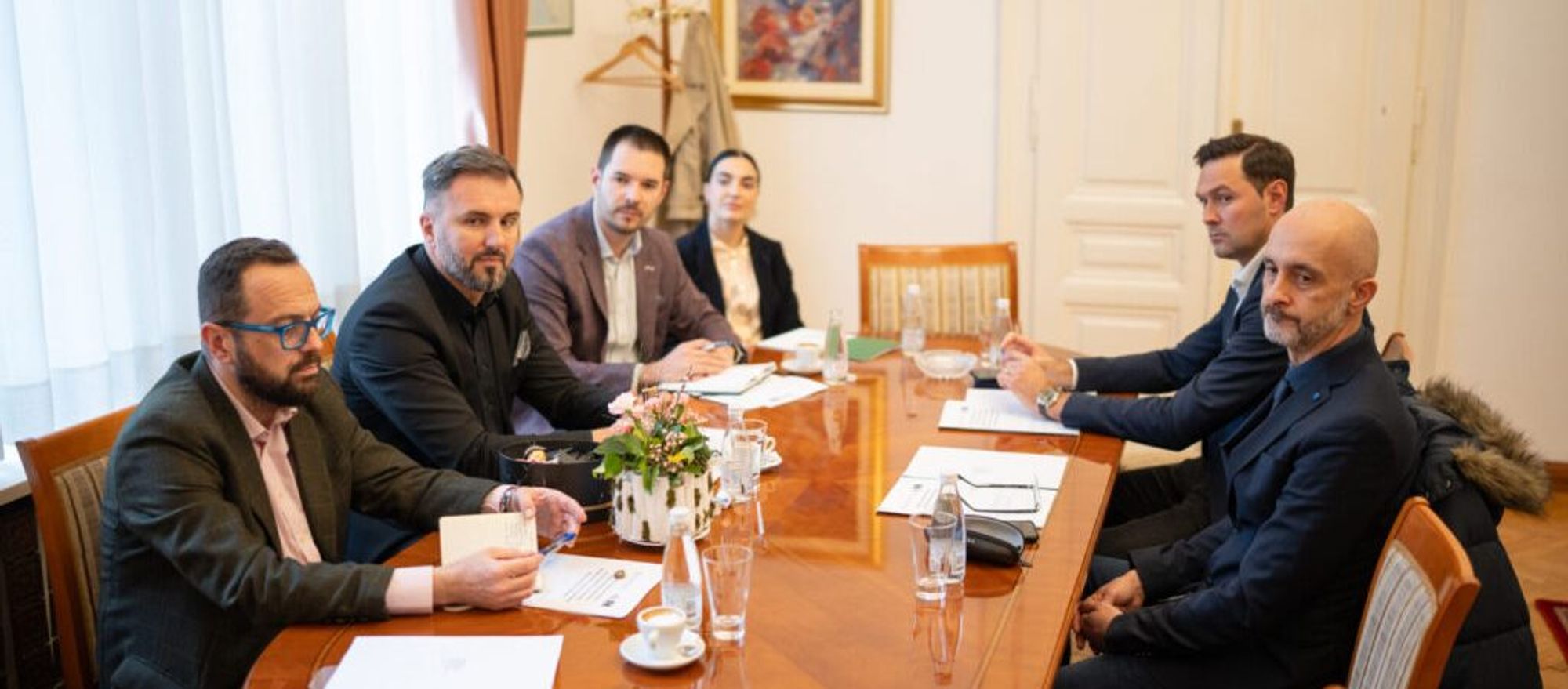 Načelnik Ivan Buntić na sastanku bh. izaslanstva uoči 46. zasjedanja Kongresa lokalnih i regionalnih vlasti Vijeća Europe