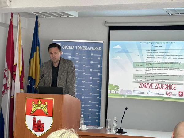 Općina Tomislavgrad u Projektu “Zdrave zajednice u Bosni i Hercegovini”