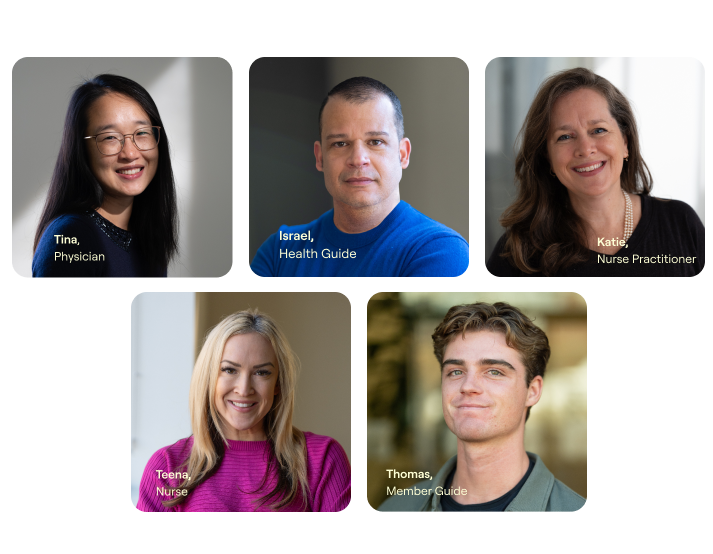 5 firefly care team members