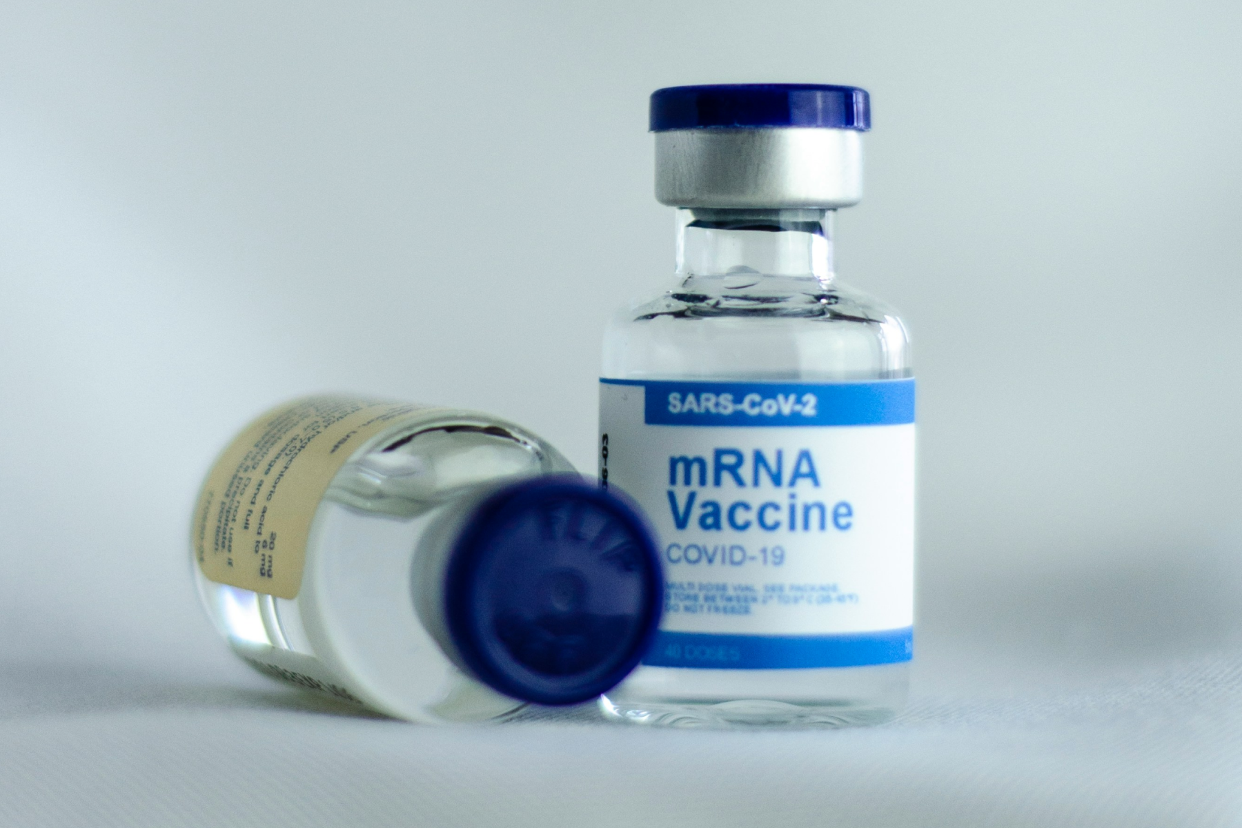 vile of mRNA vaccine 