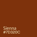 Sienna Brand Color