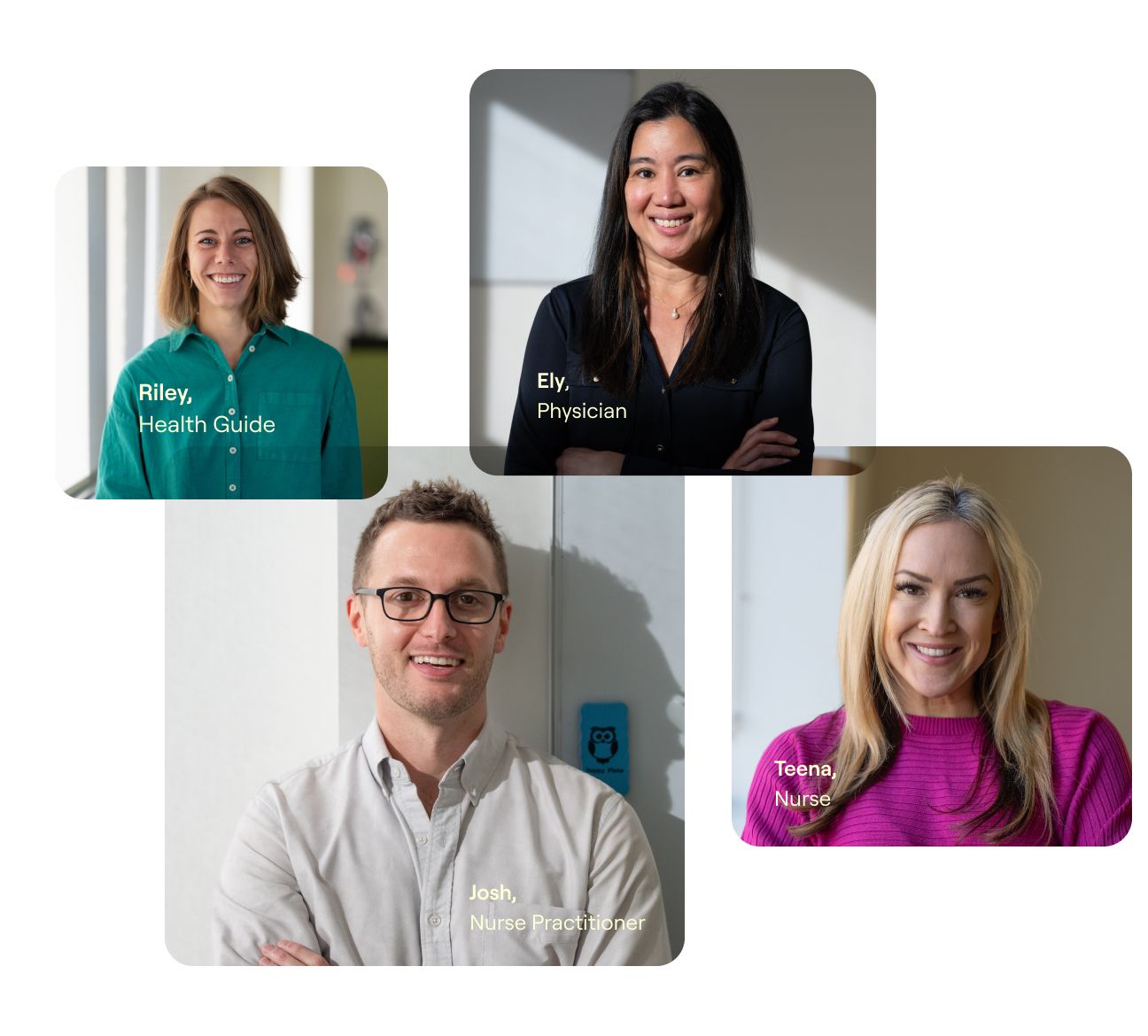 4 firefly care team members
