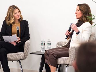 Fay Rotenberg and Karyn Polito in conversation