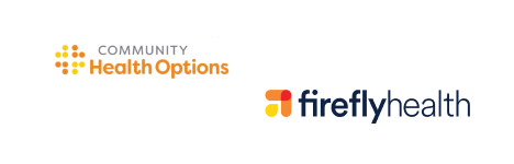 CHO and the firefly health logos
