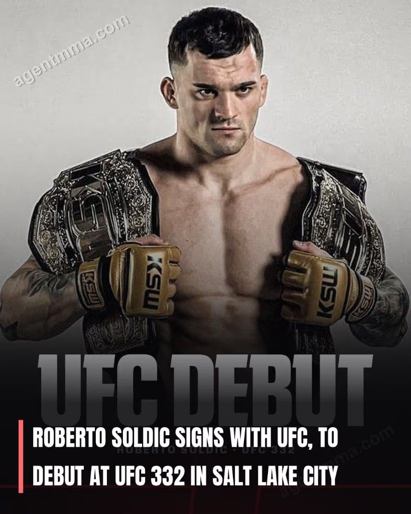 Grafika UFC debija Roberta Soldića, Salt Lake City