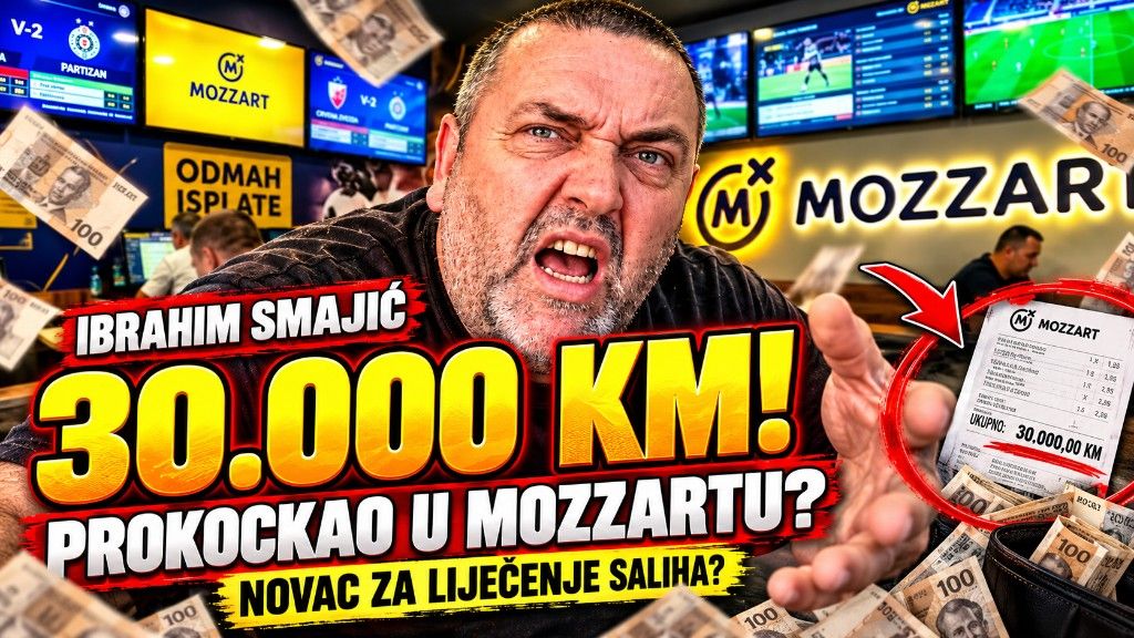 Urednička ilustracija: Ibrahim Smajić, 30.000 KM, Mozzart, pitanje o novcu za liječenje