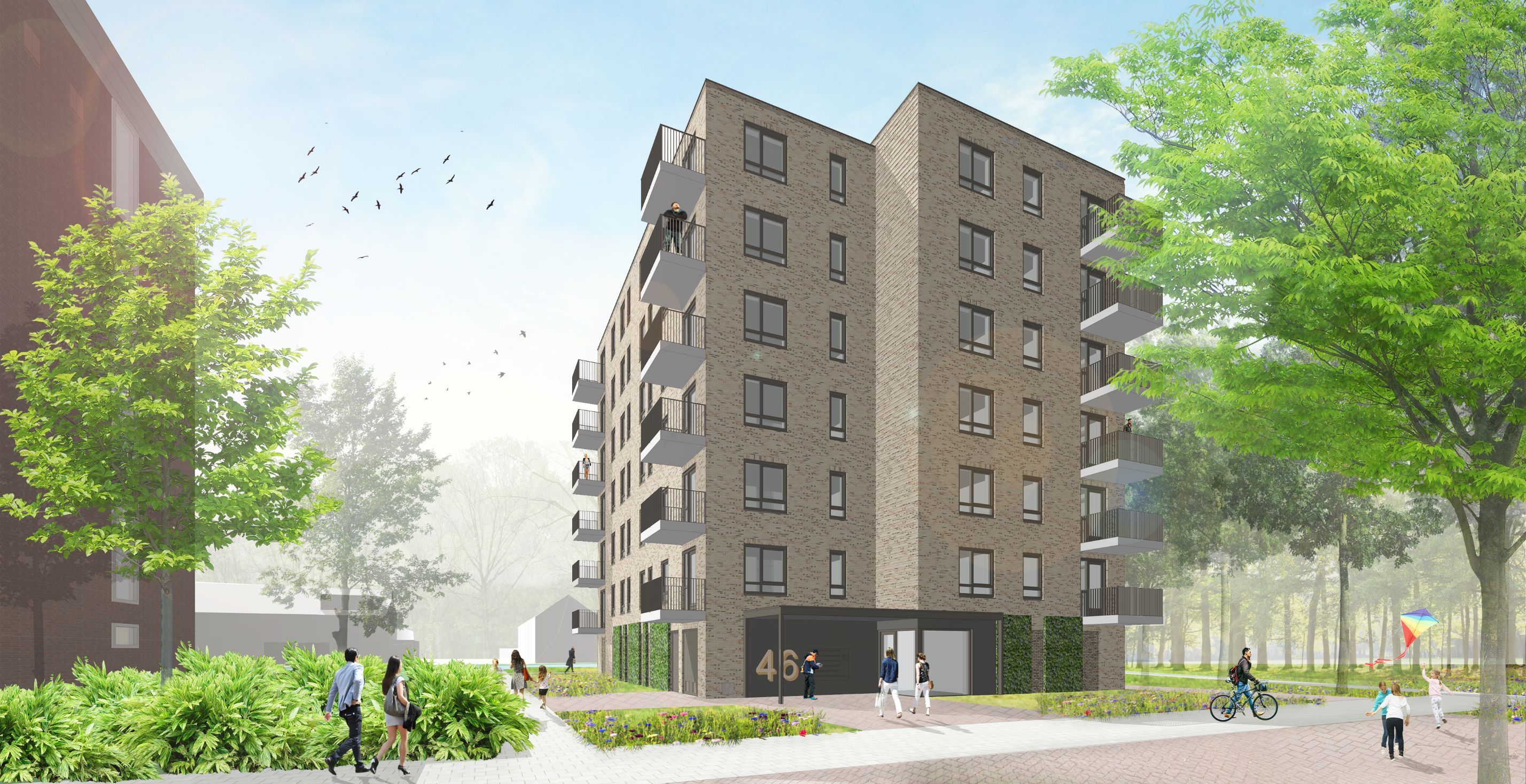 Nijmegen, Lankforst nieuwbouw 46e straat