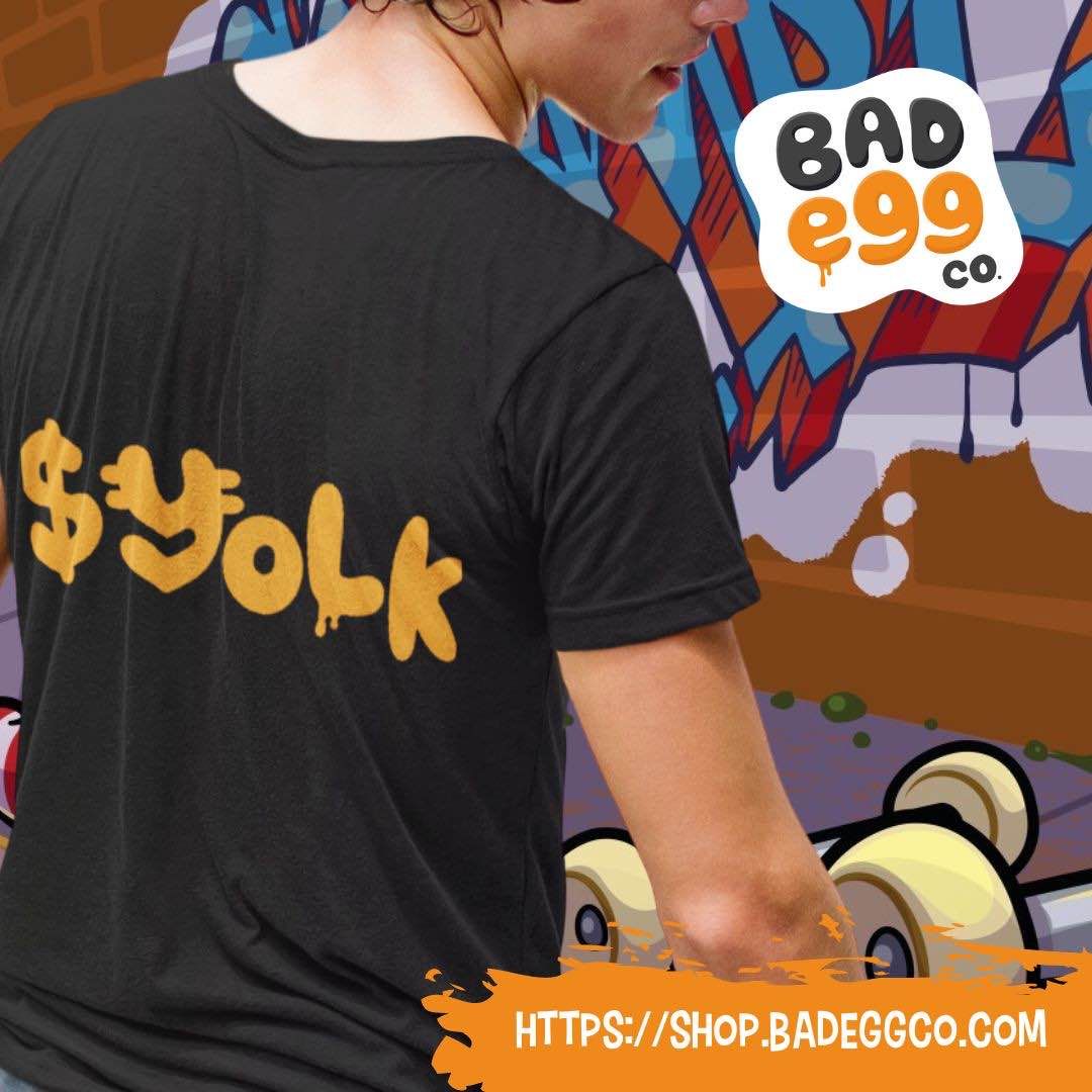 Bad Egg Co weekend sale banner with 20% off discount code.