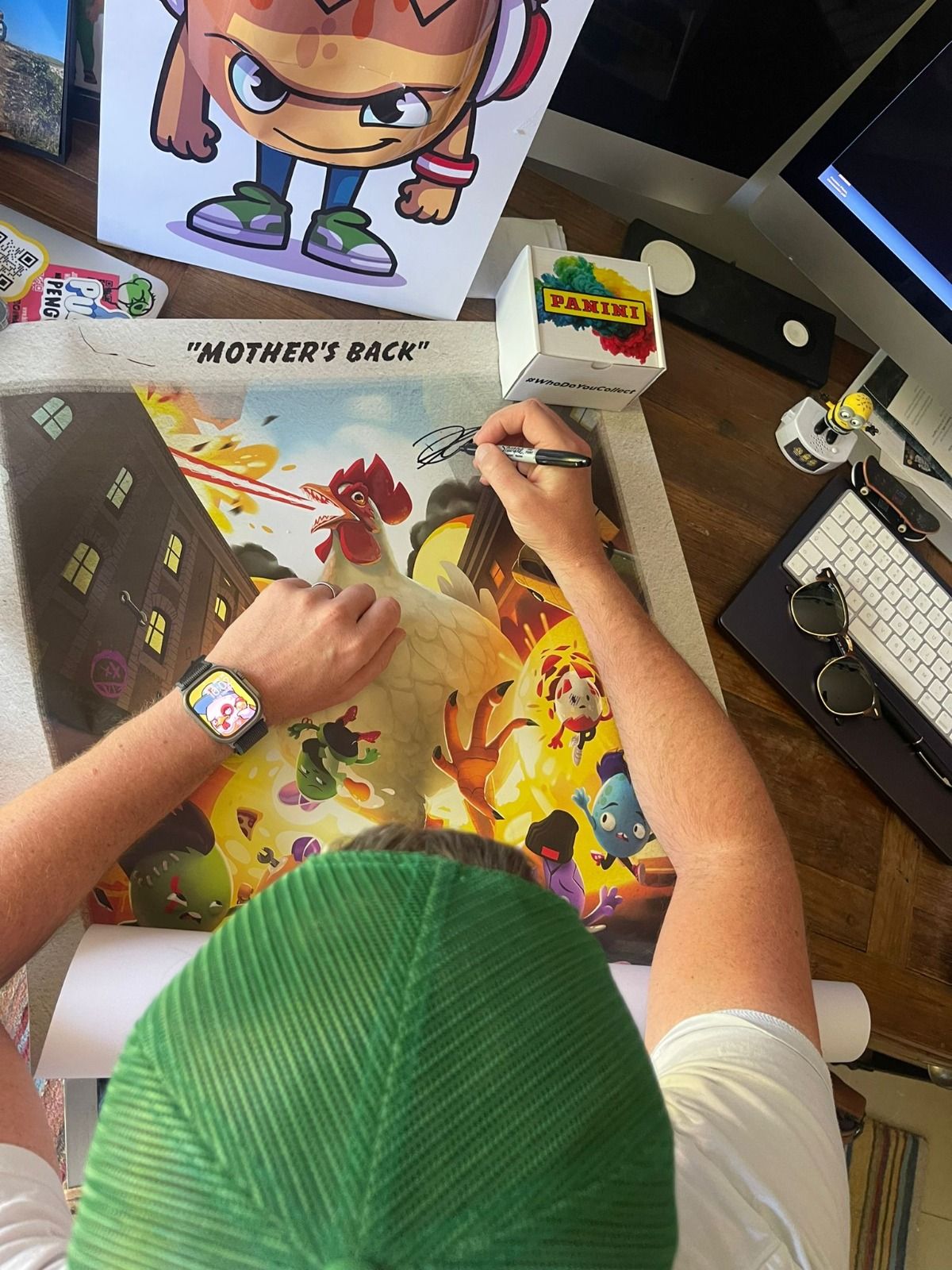 Illustration of a golden egg symbolizing the winner announcement