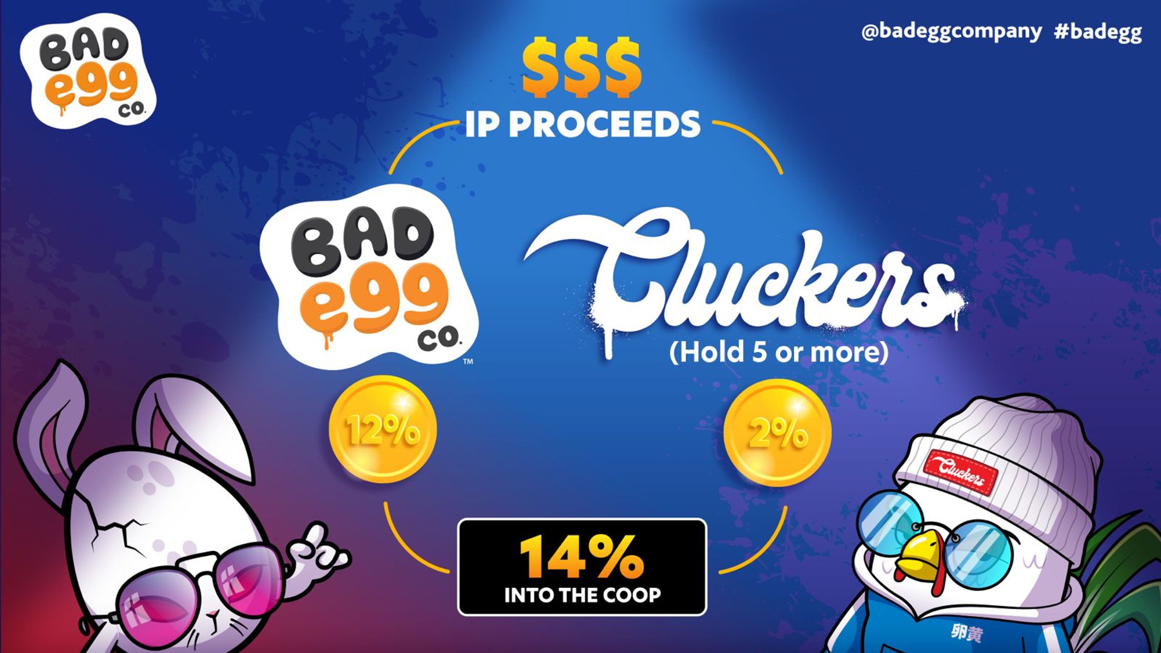 Cluckers bonus IP earnings