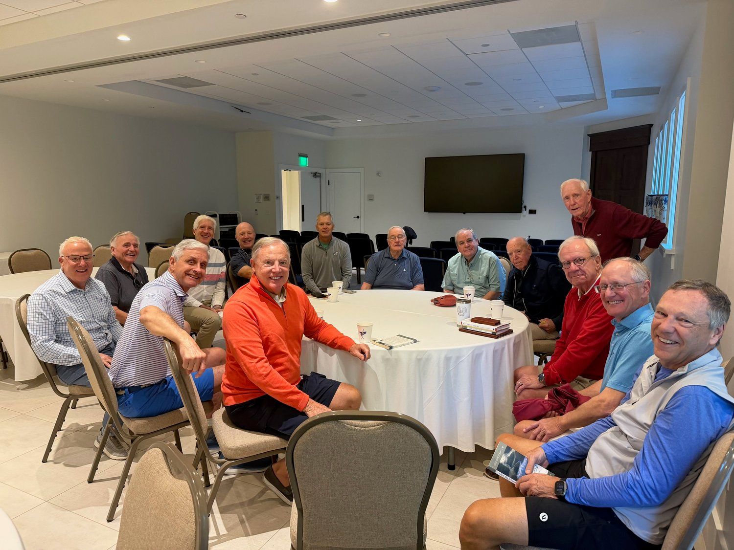 The Catholic Men's Fellowship gathering
