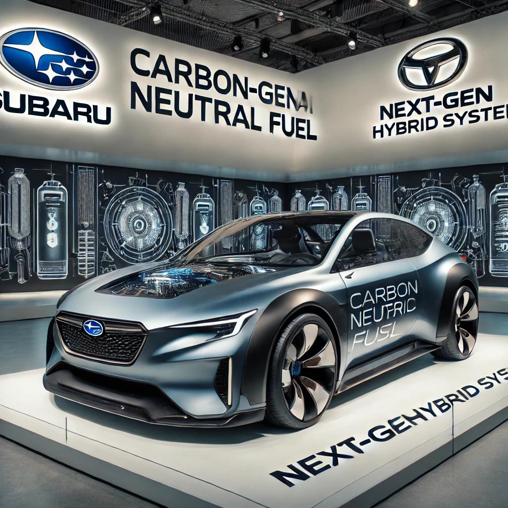 スバルが未来へ加速!水平対向エンジンとカーボンニュートラル燃料の革新