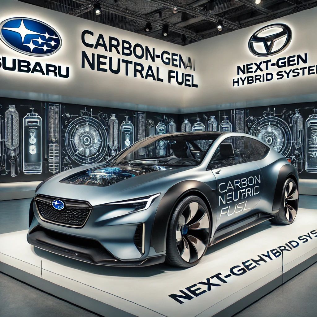 スバルが未来へ加速!水平対向エンジンとカーボンニュートラル燃料の革新
