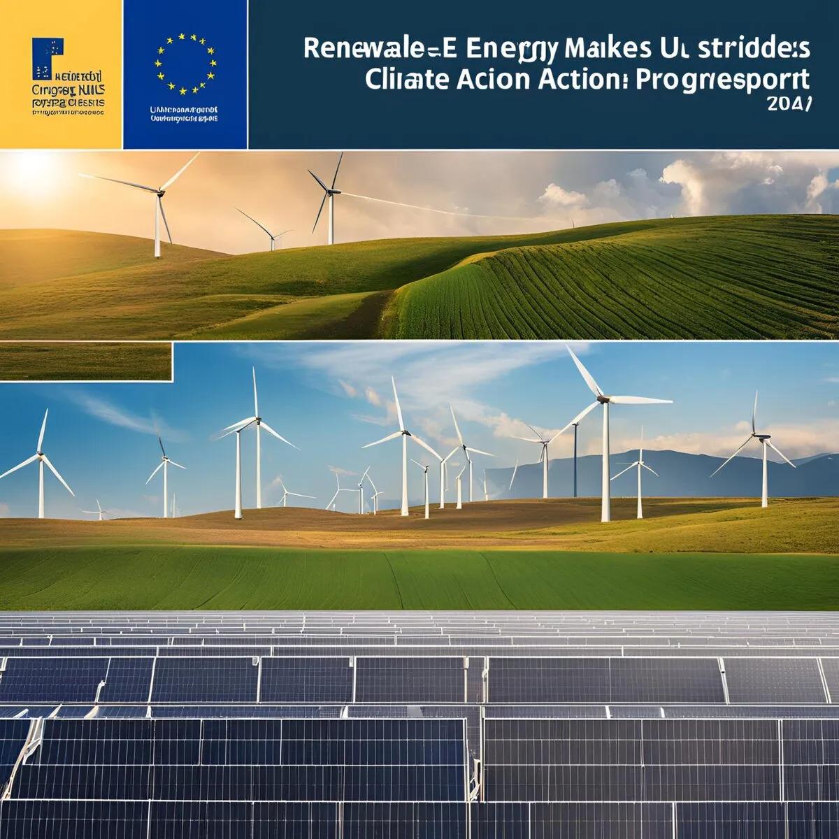 再生可能エネルギーが躍進!EUの気候行動進捗レポート2024を読み解く
