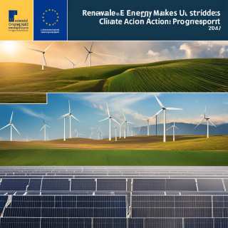 再生可能エネルギーが躍進!EUの気候行動進捗レポート2024を読み解く