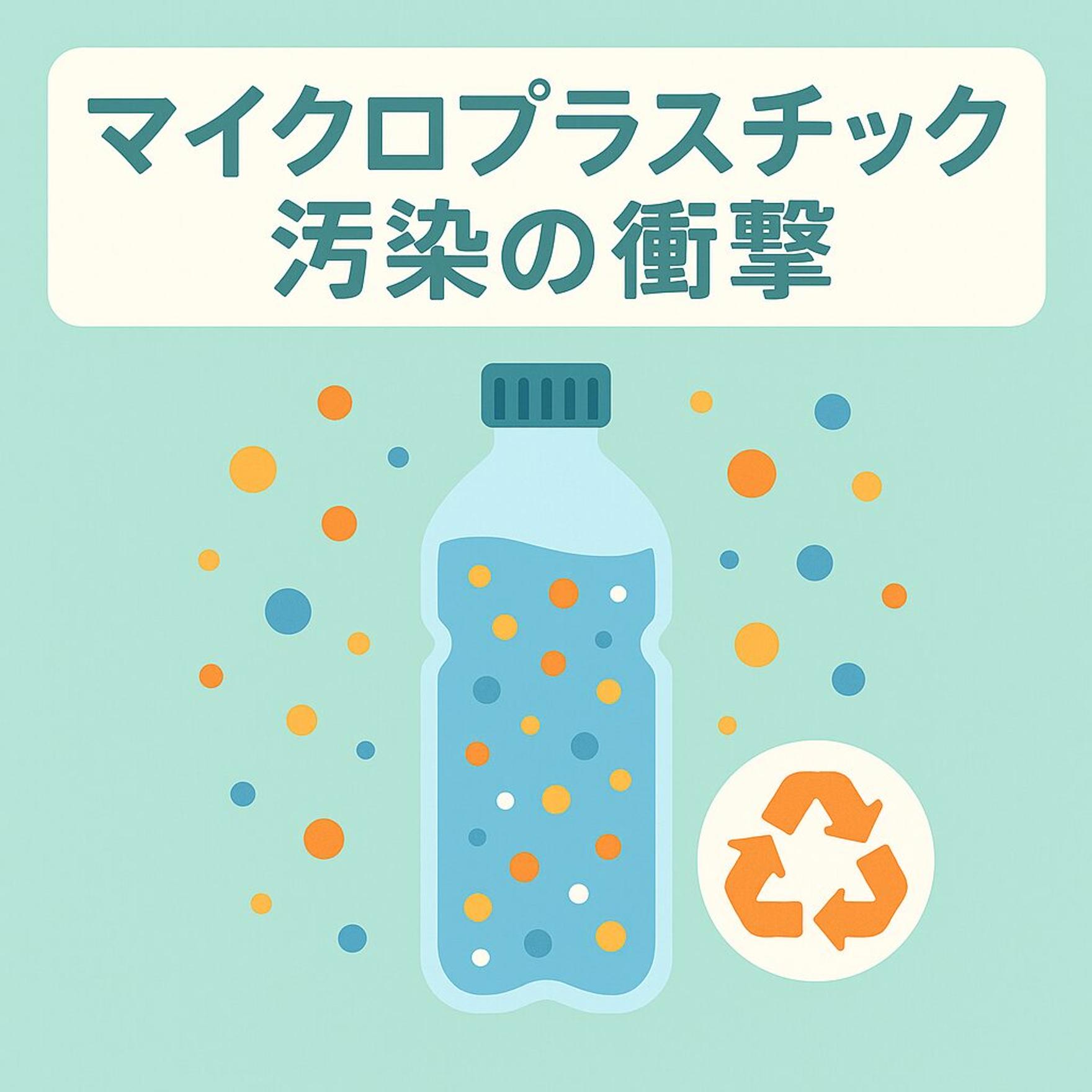 【マイクロプラスチック汚染の衝撃】飲料容器から検出される微細プラスチックが示す循環型社会への警鐘とSDGs達成への課題