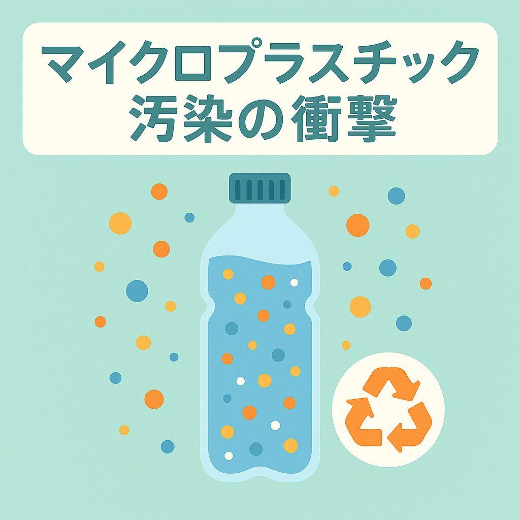 【マイクロプラスチック汚染の衝撃】飲料容器から検出される微細プラスチックが示す循環型社会への警鐘とSDGs達成への課題
