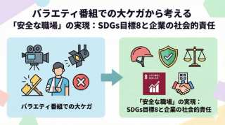 バラエティ番組での大ケガから考える「安全な職場」の実現：SDGs目標8と企業の社会的責任（CSR）