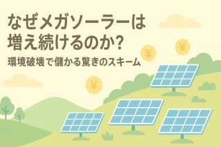 なぜメガソーラーは増え続けるのか？ 環境破壊で儲かる驚きのスキーム
