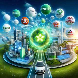 自動車業界の脱炭素革命：出光興産・ENEOS・トヨタ・三菱重工業の共同挑戦