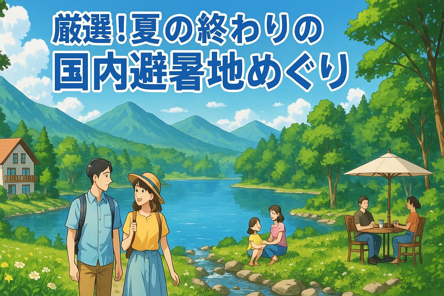 厳選!夏の終わりの国内避暑地めぐり SDGs視点で旅をさらに豊かに