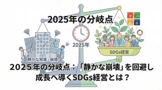 「静かな退職」だけじゃない?2025年に注目の「静かな解雇・崩壊」とSDGs経営の深い関係