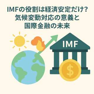 IMFの役割は経済安定だけ？気候変動対応の意義と国際金融の未来