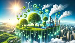 脱炭素への挑戦：アメリカが大気中CO2除去支援に最大1億ドルを投資
