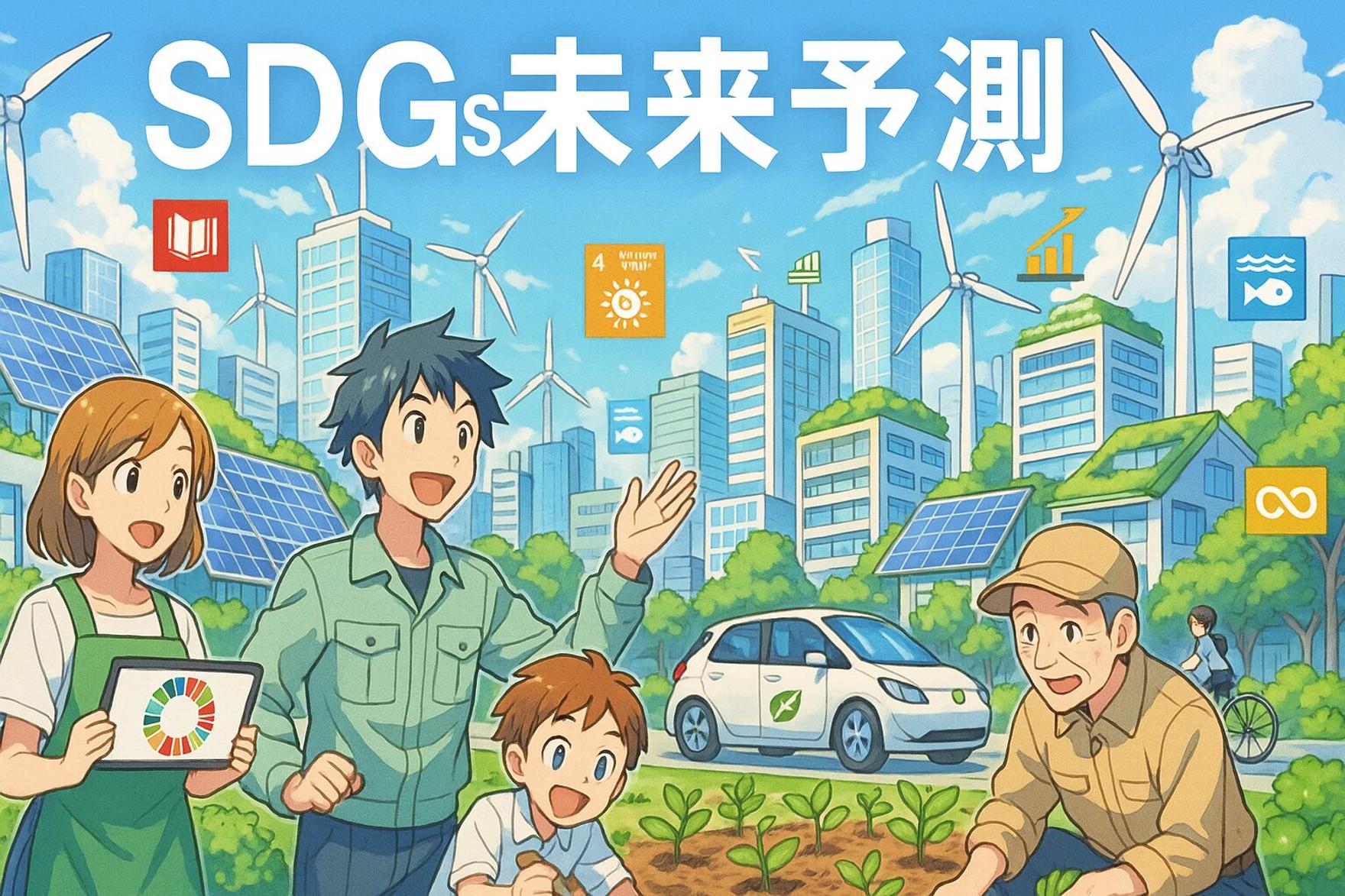 【SDGs未来予測】2050年、理想の地球への道は2つだけ。京大と日立のAIが示す最初の分岐点は2029年