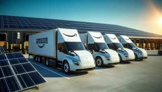 アマゾンが推進する未来への一歩：南カリフォルニアで全電動トラックを展開