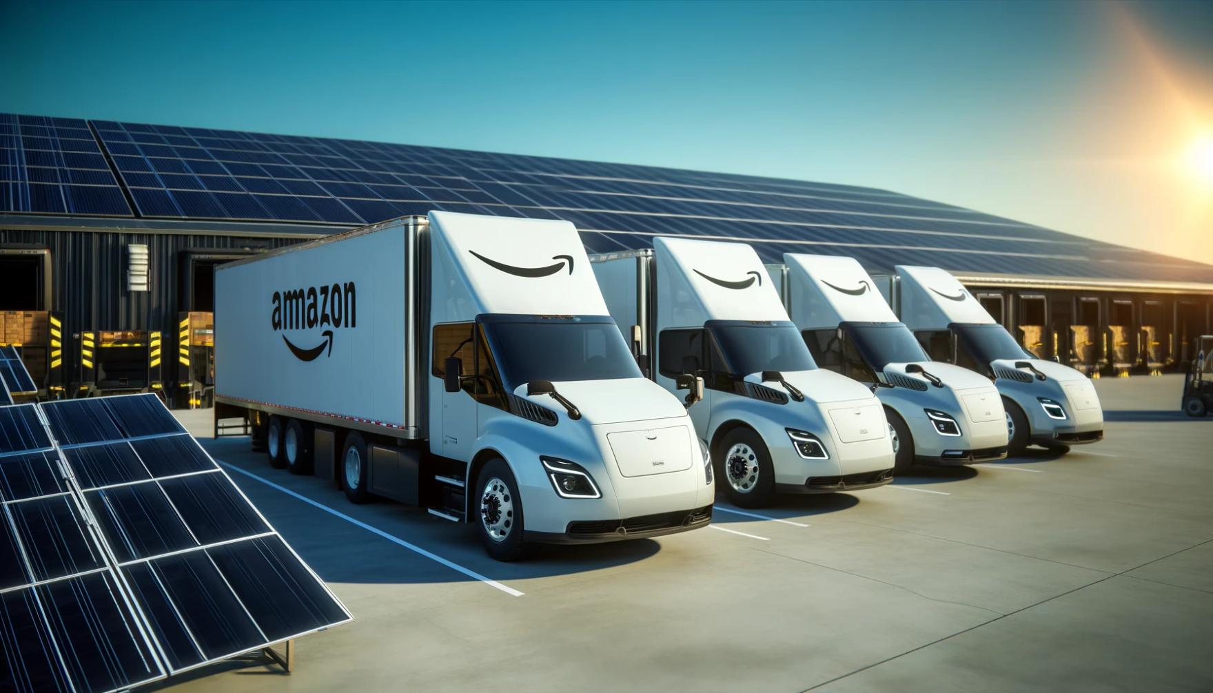 アマゾンが推進する未来への一歩:南カリフォルニアで全電動トラックを展開