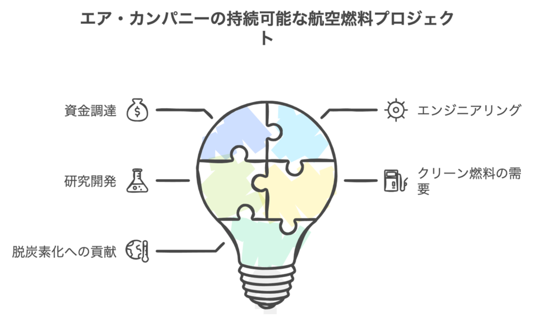エネルギーの安全性と脱炭素化を両立 – Air Company、持続可能な航空燃料で6,900万ドル調達